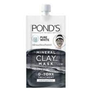 Ponds pure white mineral clay mask deep cln d-toxx 8g