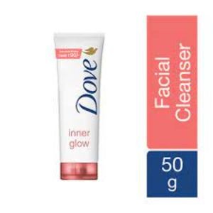 Dove innerglow gent.exfloiating facial cleanser 50 gm