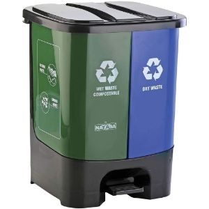 Nayasa 2 in 1 pedal bin small