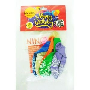 Heyday birthday baloons 06nos