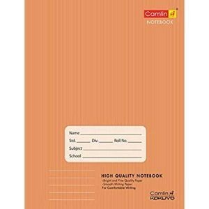 Camlin single line interleaf note book 164 pg