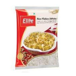 Elite rice flakes white 400 gm