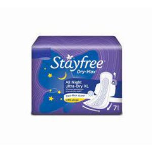 Stayfree dry-max ultra dry xl 7 pads