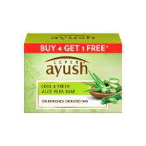 Lever ayush cool & fresh aloe vera soap 5x100gm