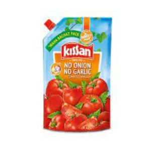 Kissan no onion no garlic tomato sauce 450gm p