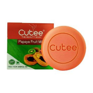 Cutee papaya fruit mix soap 90gm