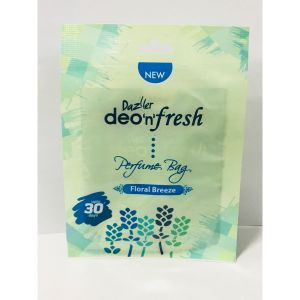 Dazller deo 'n' fresh perfumed bag floral breeze
