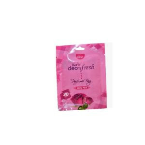 Dazller deo 'n' fresh perfumed bag misty pink