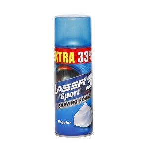 Laser shaving foam regular 400 gm