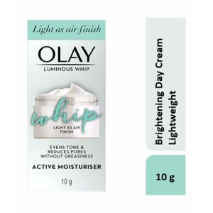 Olay active moisturiser luminous whip 10gm