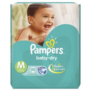 Pampers medium ab 20 diapers 6-11