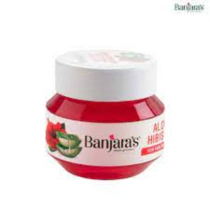 Banjaras aloe vera hibiscus gel 100gm