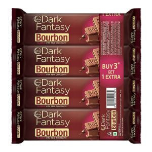 Sunfeast bourbon bliss 3+1 pack