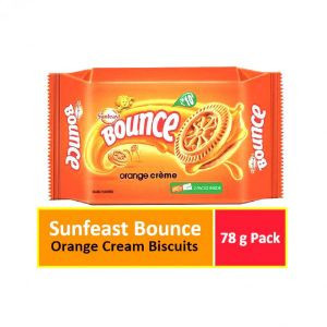 Sunfeast bounce orange creme 78 g