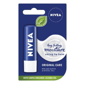 Nivea lip care beauty+care 1+1 4.8+4.8 gm