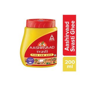 Aashirvaad svasti pure cow ghee 200ml
