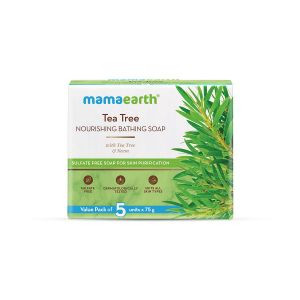Mama earth tea tree&neem soap 5units*75g
