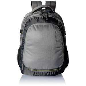 Aristocrat zeal laptop backpack grey