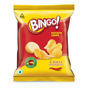 Bingo yumitos  chilly sprinkled 22 gm