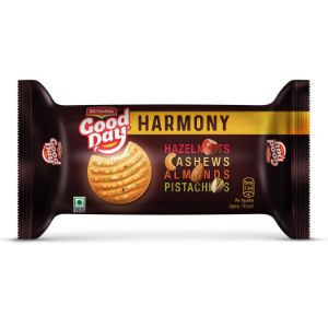 Britannia good day harmony hazlenut, cashew, almond, pista 120g