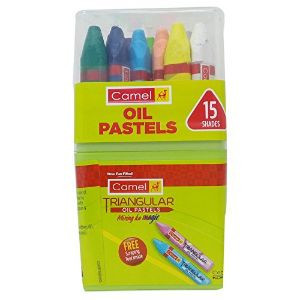 Camel oilpastels 15 shade triangular