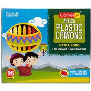 Camel artica plastic creayons 16shade