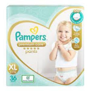 Pampers premium care 12-17kg xl 36 pants