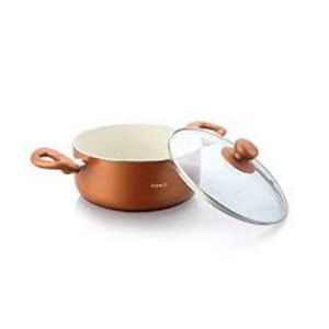 Impex aluminium ceramic coated biriyani pot 13l
