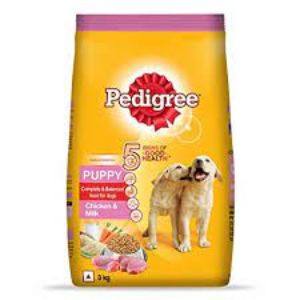 Pedigree dog food chicken & milk (puppy) 3kg