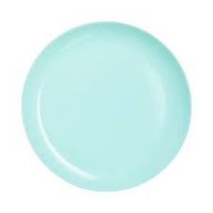Luminarc light blue/turq dinner plate 27
