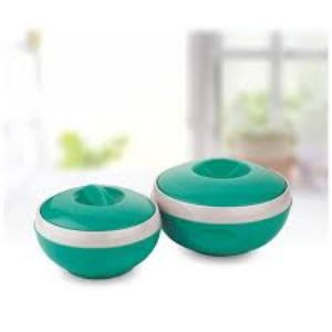 Asian classic insulated casserole set of 2 1600ml+3500ml