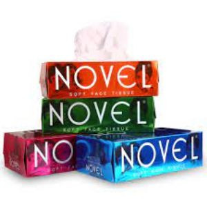 Novel facial tissue box 2ply 100 nos buy 2 get 3