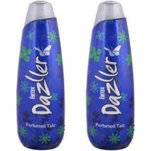 Eytex dazller perfumed talc 2x100gm btl