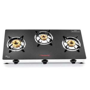 Butterfly glass top lpg stove radiant 3b jumbo