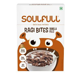 Soulfull vanilla-fills ragi bites 250g