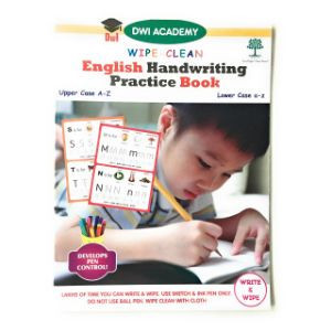 Dwi academy wipe clean english handwriting practice book