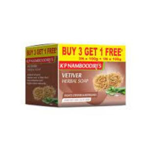 Kp namboodiris vetiver herbal soap 4*100