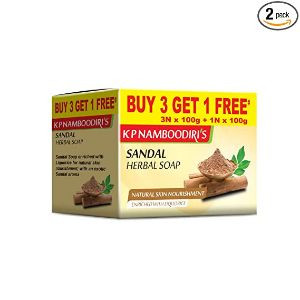 Kp namboodiris sandal herbal soap 4*100