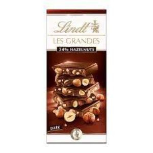 Lindt les grandes hazelnuts dark 150g