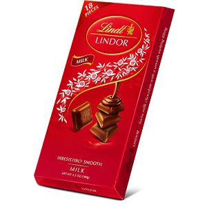 Lindt lindor irresistiby smooth milk chocolate 100m