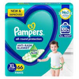 Pampers all-round protection with aloe xl-66 pants 12-17 kg