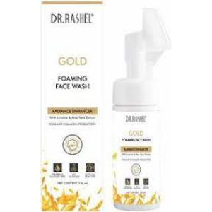Dr rashel gold foaming face wash 150ml imp