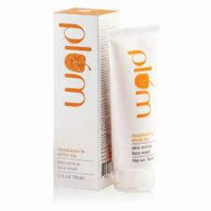 Plum chamomile & white tea skin revival face wash 75ml